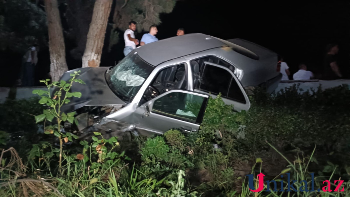 Tovuzda qəza - Yaralılar var (FOTO)